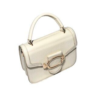 Cream and Gold Shoulder bag